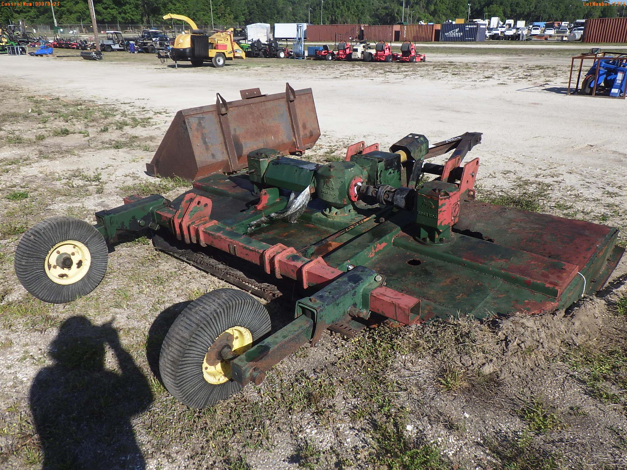 4-01216 (Equip.-Mower)  Seller:Private/Dealer BUSH HOG 12 FOOT PTO ROTARY MOWER