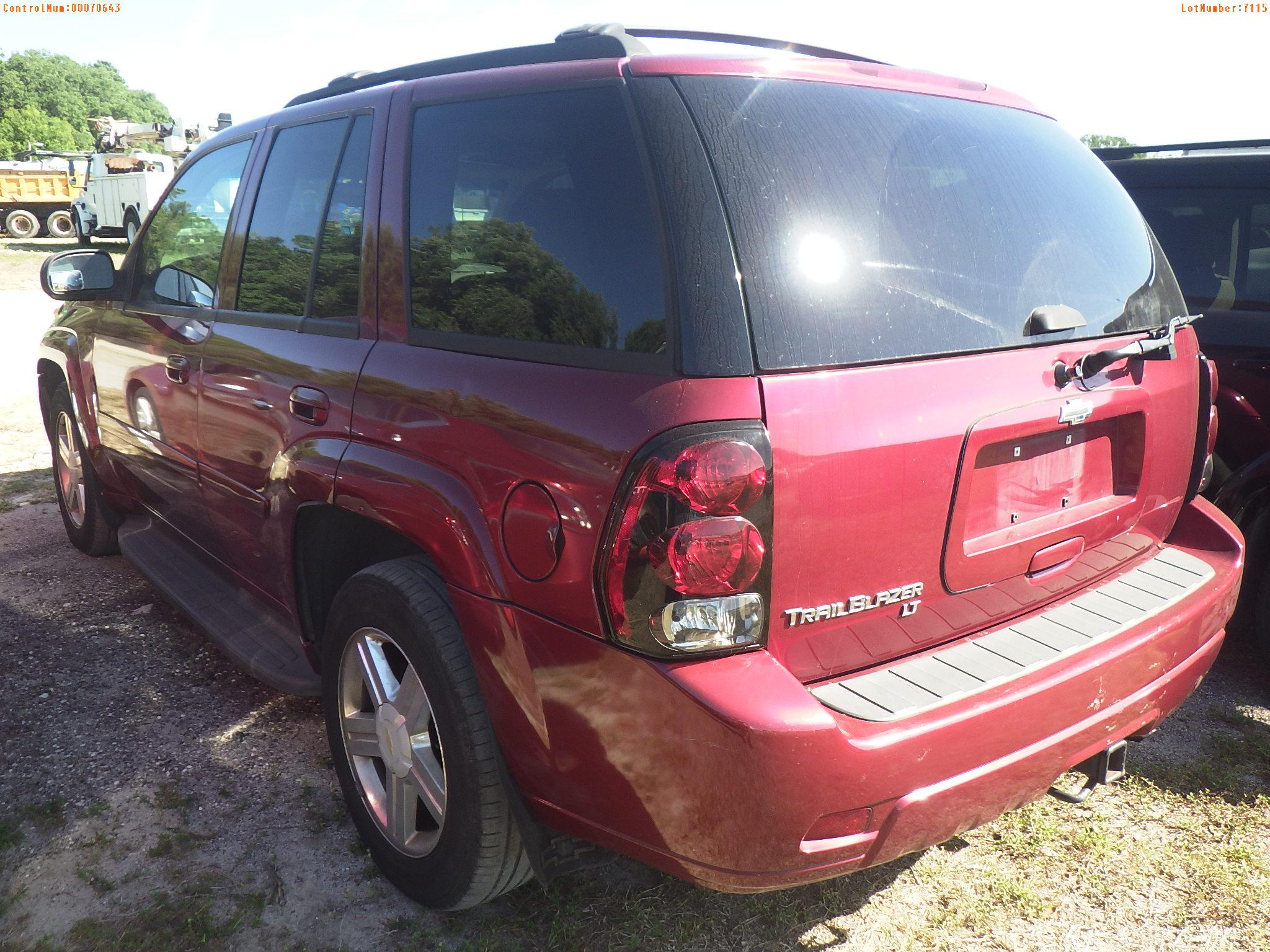 4-07115 (Cars-SUV 4D)  Seller:Private/Dealer 2008 CHEV TRAILBLAZ