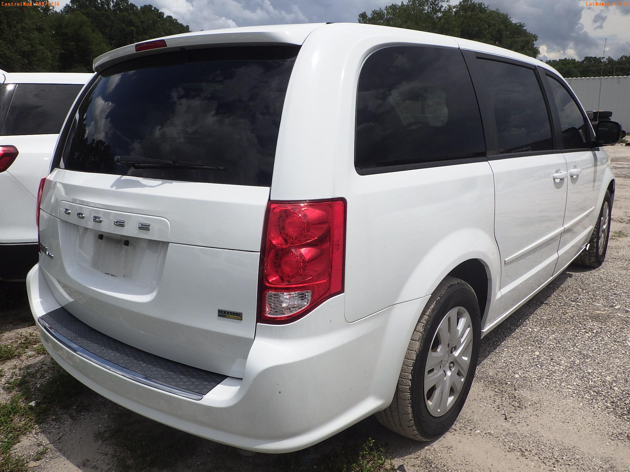 6-05123 (Cars-Van 4D)  Seller: Gov-Manatee County Sheriffs Offic 2014 DODG GRAND