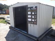 10-04176 (Equip.-Storage building)  Seller:Private/Dealer 10 BY 8 FOOT METAL STO