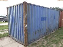 10-04145 (Equip.-Container)  Seller:Private/Dealer 20 FOOT METAL SHIPPING CONTAI