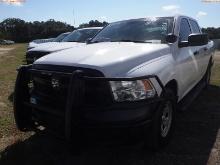 10-06123 (Trucks-Pickup 4D)  Seller: Gov-Hillsborough County Sheriffs 2019 RAM 1