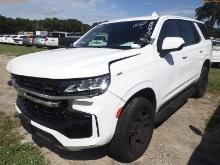 10-05119 (Cars-SUV 4D)  Seller: Gov-Hillsborough County Sheriffs 2022 CHEV TAHOE