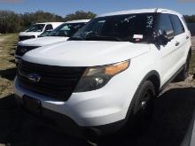3-06125 (Cars-SUV 4D)  Seller: Gov-Hernando County Sheriffs 2015 FORD EXPLORER