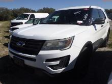 3-06126 (Cars-SUV 4D)  Seller: Gov-Hernando County Sheriffs 2016 FORD EXPLORER