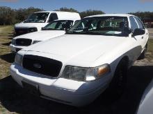 3-06127 (Cars-Sedan 4D)  Seller: Gov-Hernando County Sheriffs 2007 FORD CROWNVIC