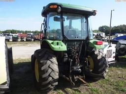 4-01118 (Equip.-Tractor)  Seller: Florida State D.J.J. JOHN DEERE 5420 CAB TRACT