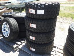 4-04170 (Equip.-Parts & accs.)  Seller:Private/Dealer (4) USED 35X12.50-R20LT TI