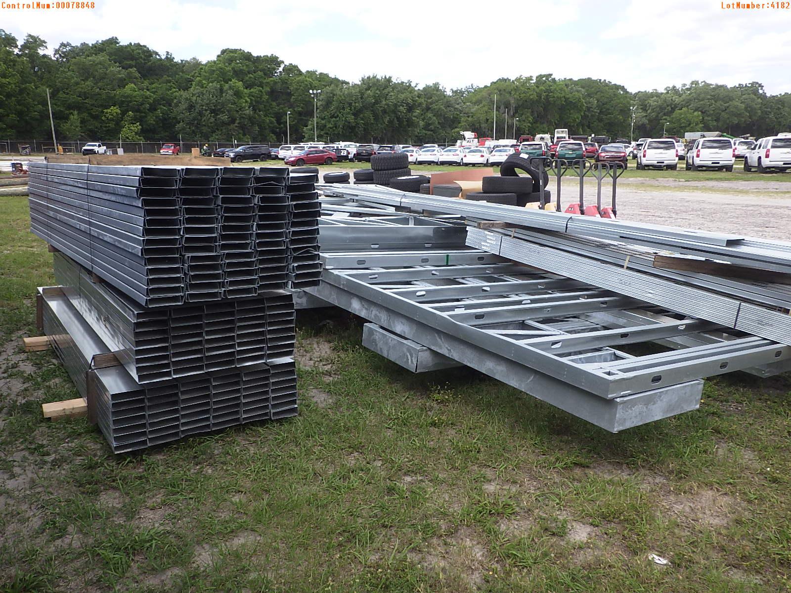 4-04182 (Equip.-Specialized)  Seller:Private/Dealer LOT OF STRUCTURAL STEEL FRAM