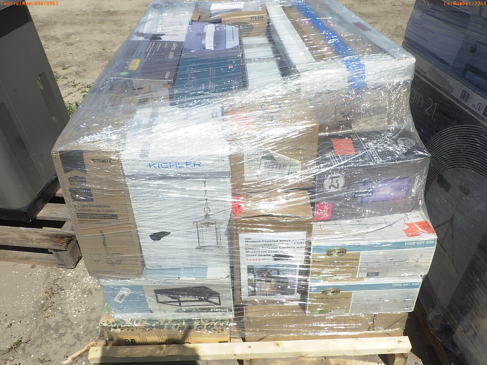 4-02248 (Equip.-Specialized)  Seller:Private/Dealer PALLET OF APPROX. (30) LIGHT