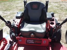 4-02260 (Equip.-Mower)  Seller:Private/Dealer GRAVELY PRO TURN 260 60 INCH ZERO