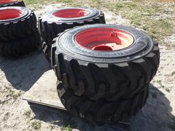 4-01220 (Equip.-Parts & accs.)  Seller:Private/Dealer (4) 12X16.5 BOBCAT TIRES A