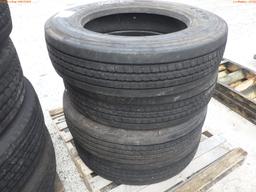 4-04250 (Equip.-Parts & accs.)  Seller:Private/Dealer (4) 245-75RR22.5 TRUCK TIR