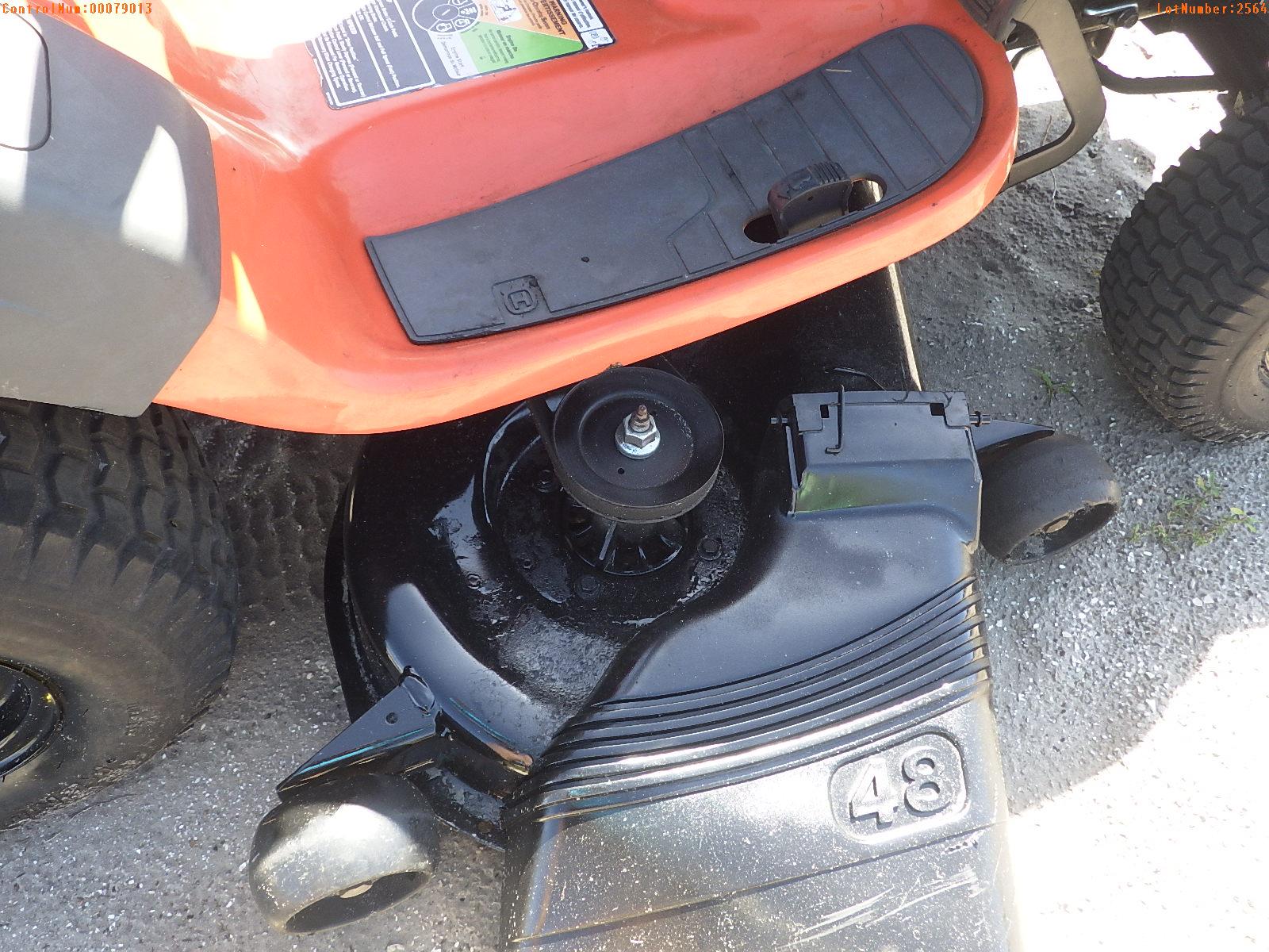 4-02564 (Equip.-Mower)  Seller:Private/Dealer HUSQVARNA YTH24V48 48 INCH RIDING