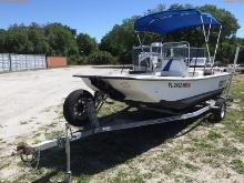 4-03152 (Vessels-Center console)  Seller:Private/Dealer 2002 EKH OPENMOTOR