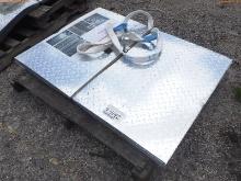 4-04142 (Equip.-Materials)  Seller:Private/Dealer GALVANIZED STEEL DIAMOND PLATE