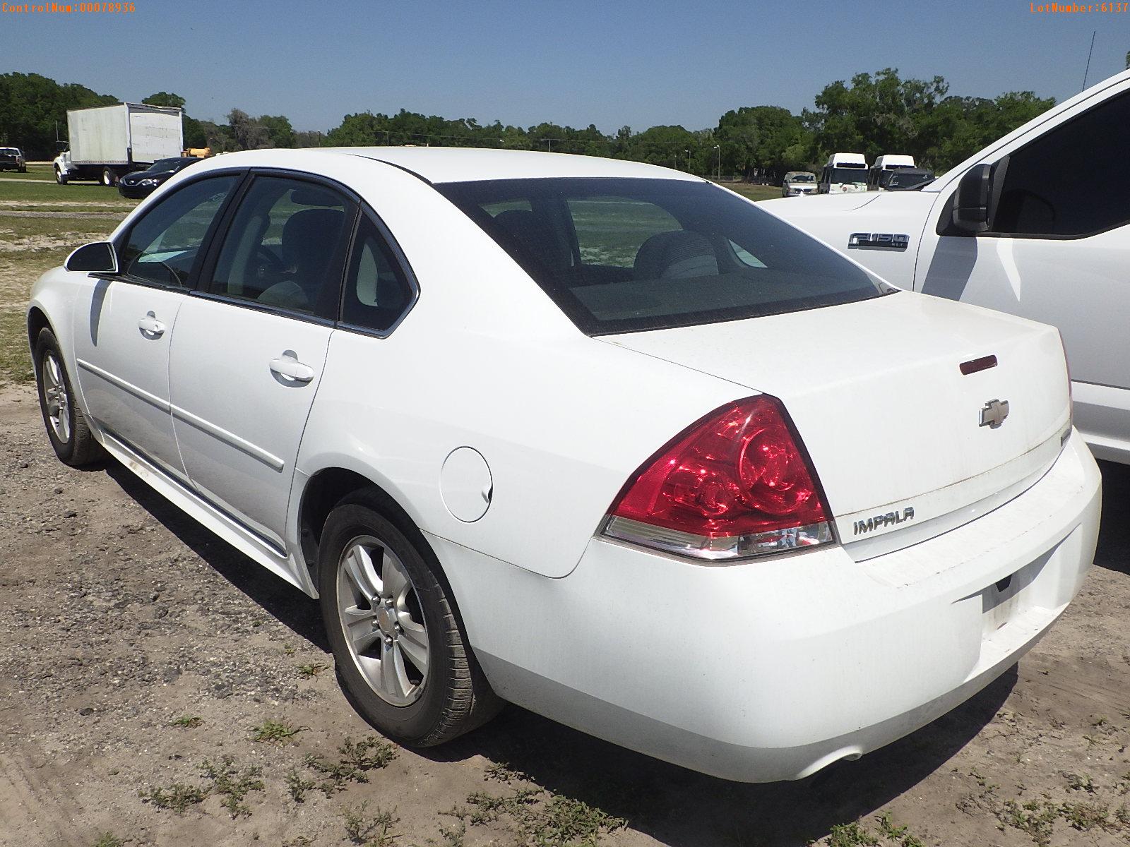 4-06137 (Cars-Sedan 4D)  Seller: Florida State D.J.J. 2012 CHEV IMPALA