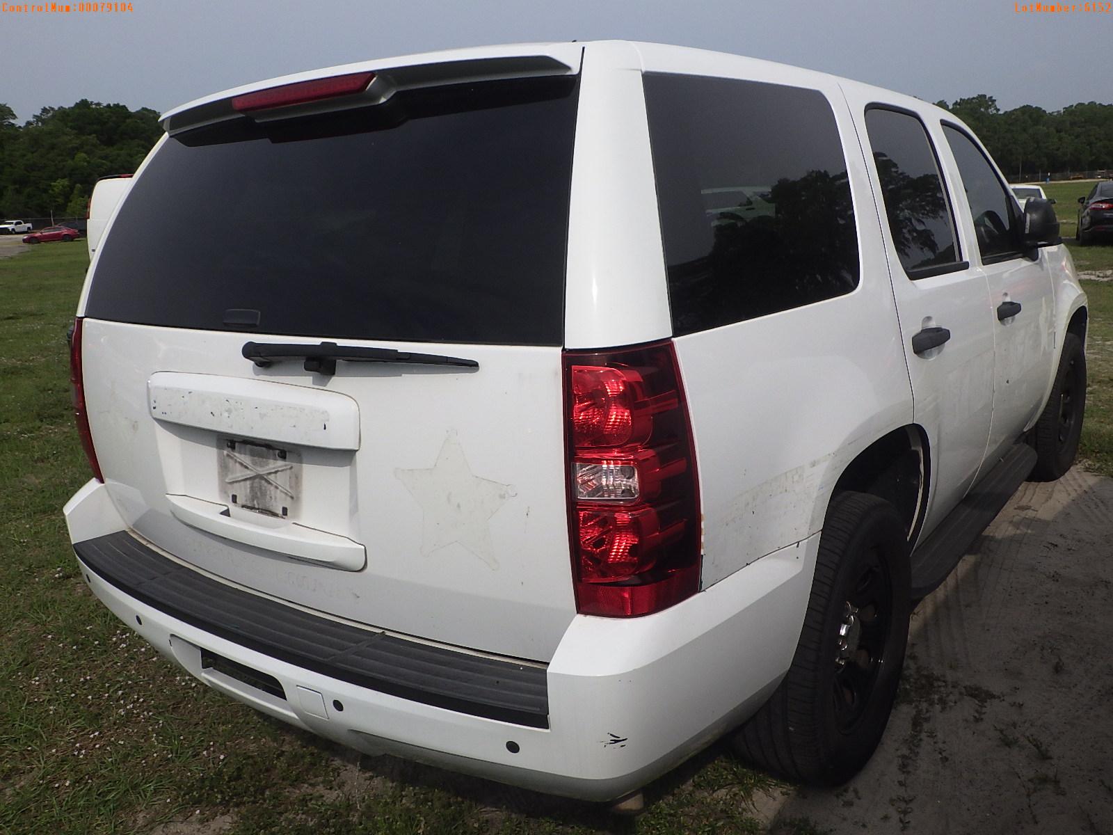 4-06152 (Cars-SUV 4D)  Seller: Gov-Pinellas County Sheriffs Ofc 2012 CHEV TAHOE