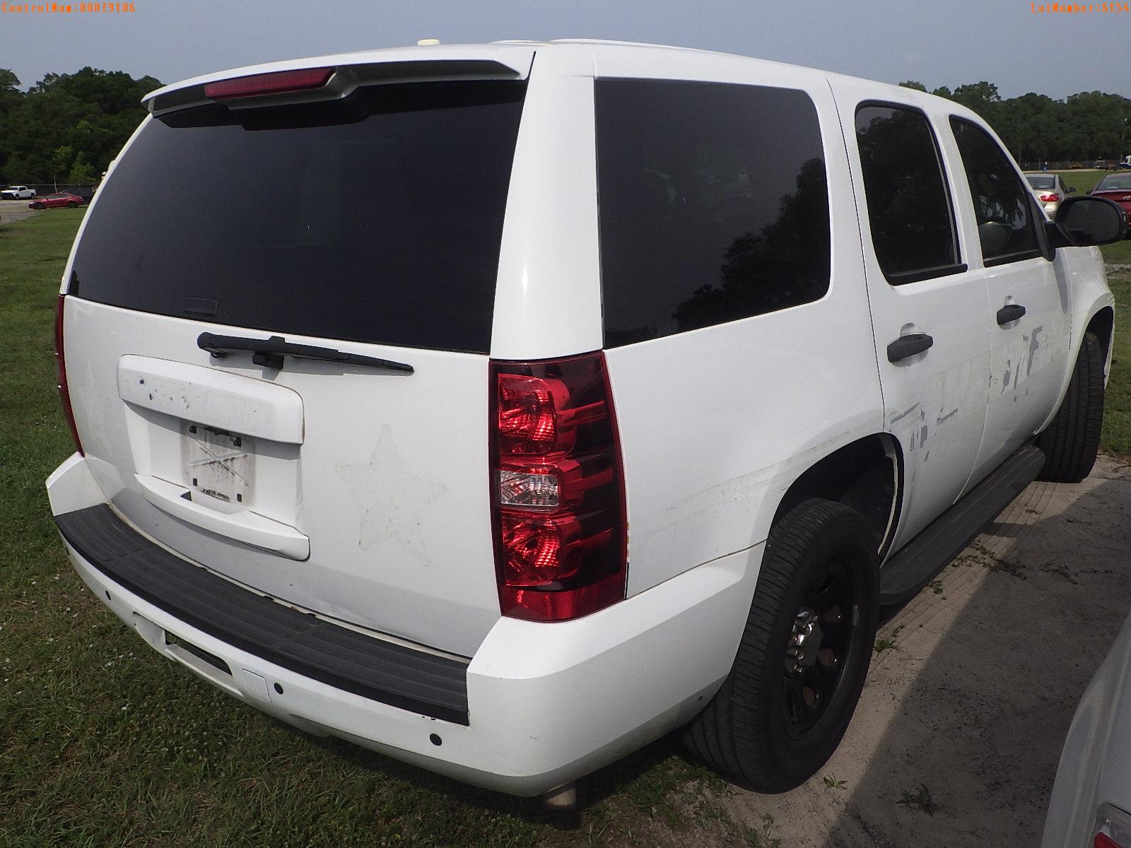4-06154 (Cars-SUV 4D)  Seller: Gov-Pinellas County Sheriffs Ofc 2012 CHEV TAHOE