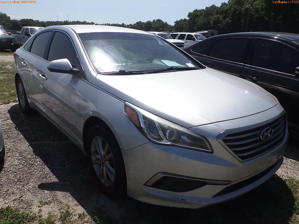 4-07121 (Cars-Sedan 4D)  Seller:Private/Dealer 2017 HYUN SONATA