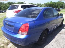 4-07142 (Cars-Sedan 4D)  Seller:Private/Dealer 2005 HYUN ELANTRA