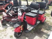 5-02180 (Equip.-Cart)  Seller:Private/Dealer MECO M3 ELECTRIC THREE WHEEL CART