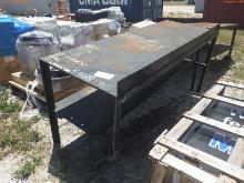 5-04240 (Equip.-Specialized)  Seller:Private/Dealer (2) METAL WORK BENCHES