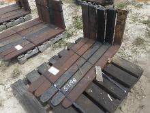 5-01198 (Equip.-Parts & accs.)  Seller:Private/Dealer PALLET OF FORK LIFT FORKS