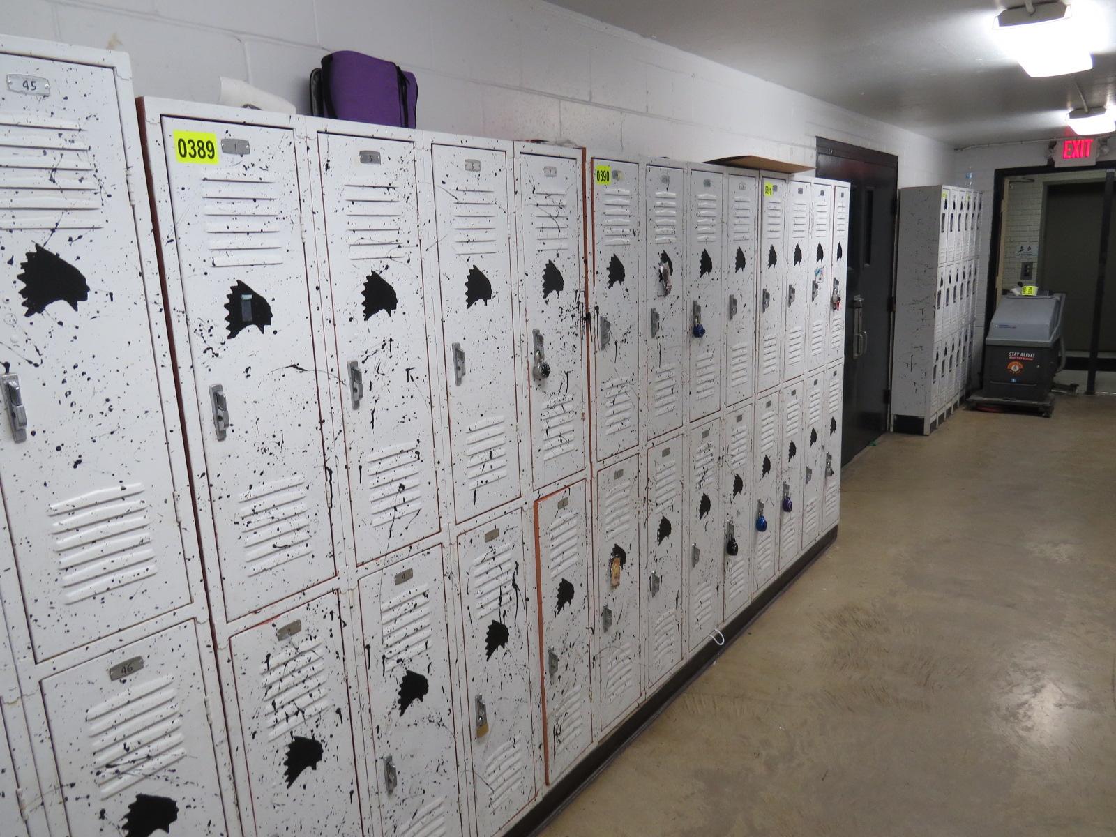 75" tall lockers