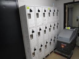 78" tall lockers