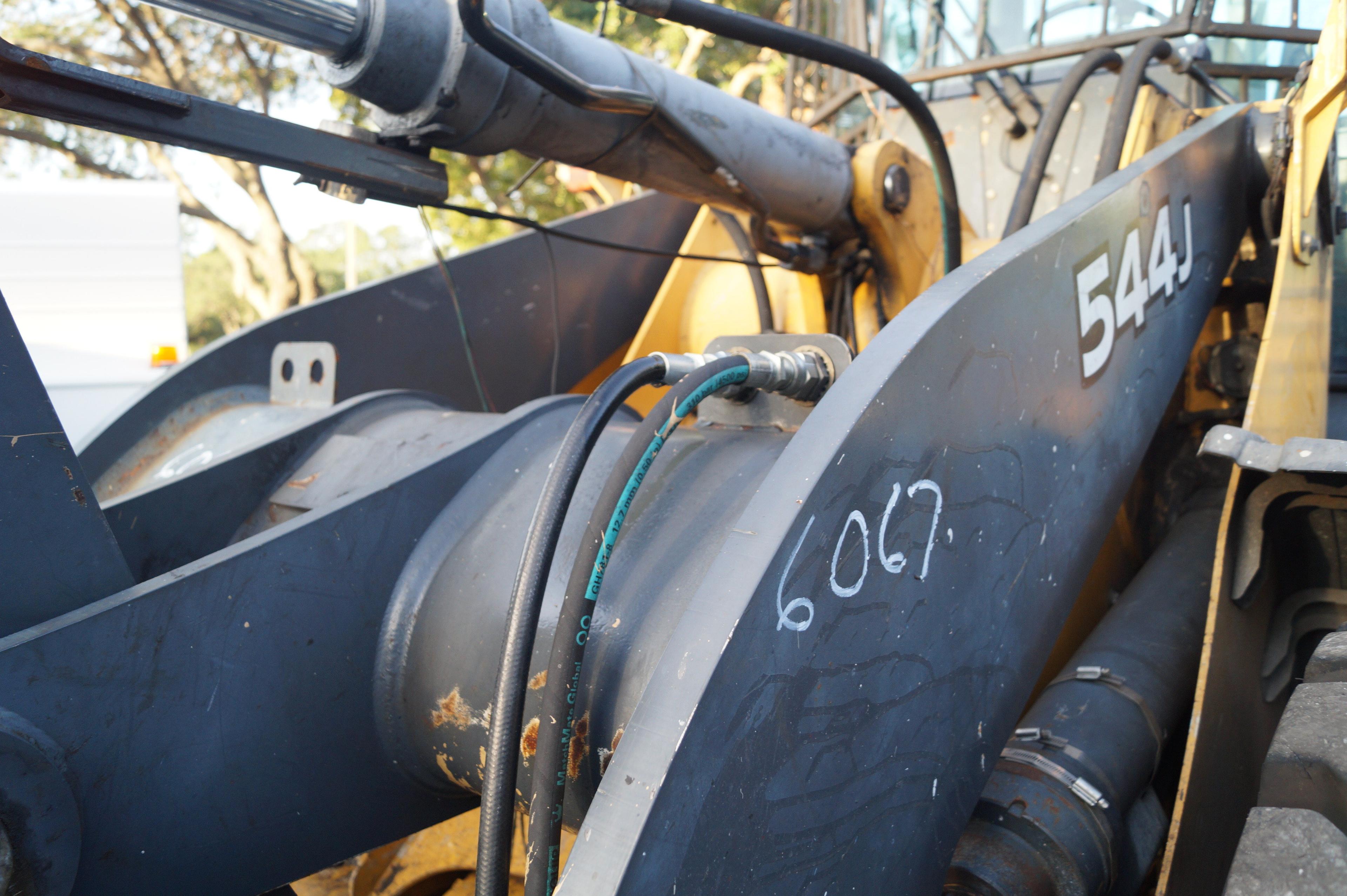 2007 John Deere 544J Articulated High Lift Wheel Loader