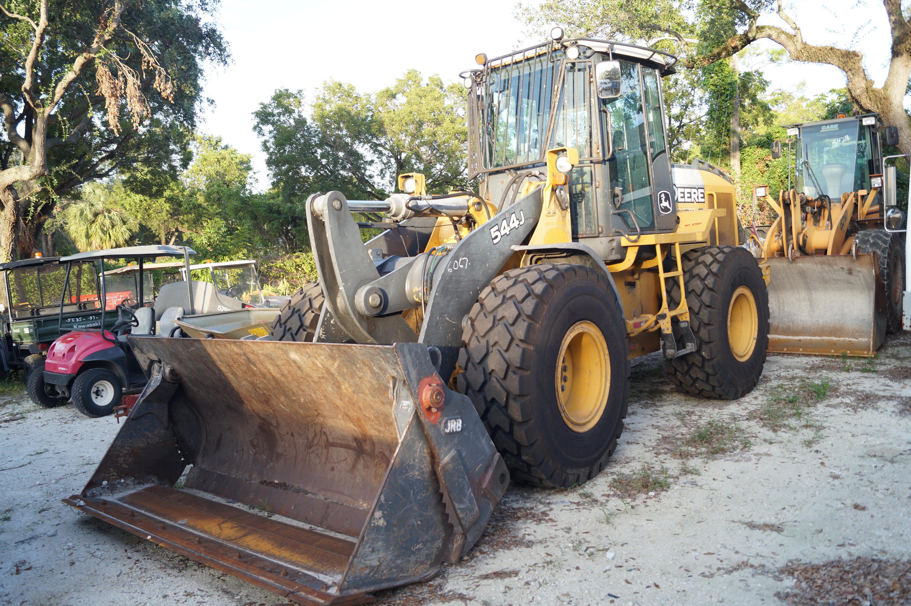 2007 John Deere 544J Articulated High Lift Wheel Loader