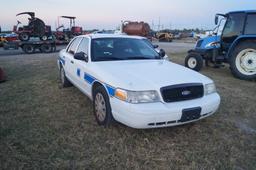 2009 Ford Crown Victoria Police Cruiser