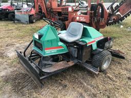 Cushman groom master grading tractor