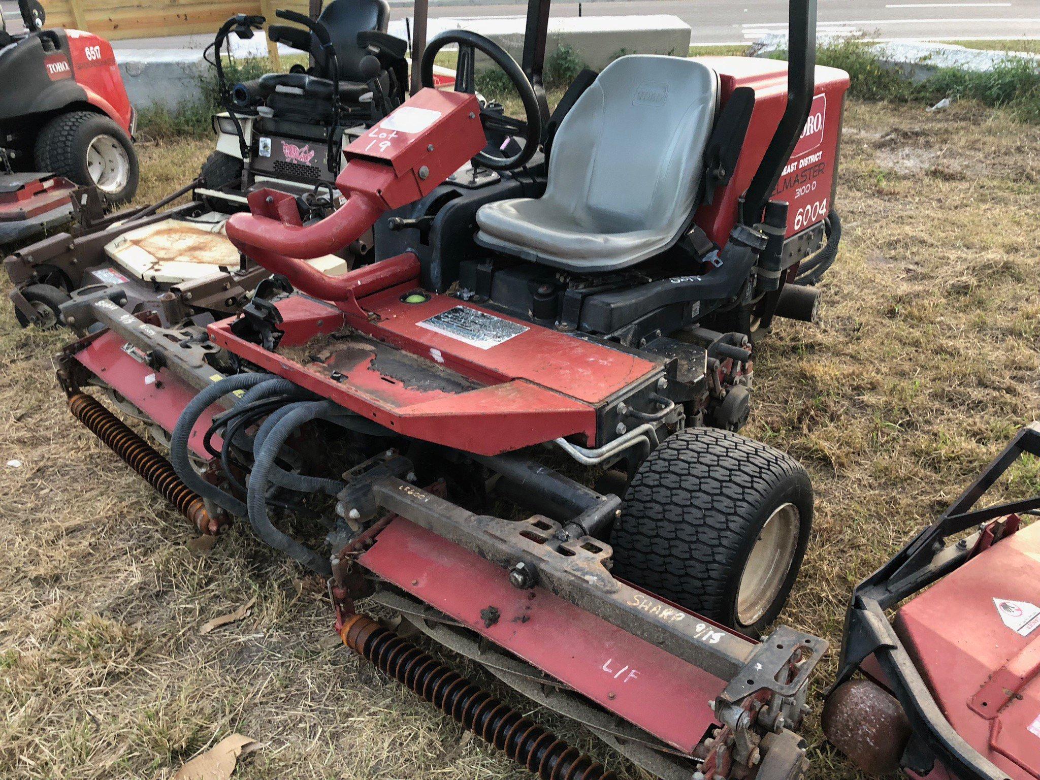 2007 Toro Reelmaster 3100D 3 Gang Reel Mower