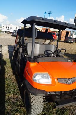 2012 Kabota RTV900 XT 4X4 UTV