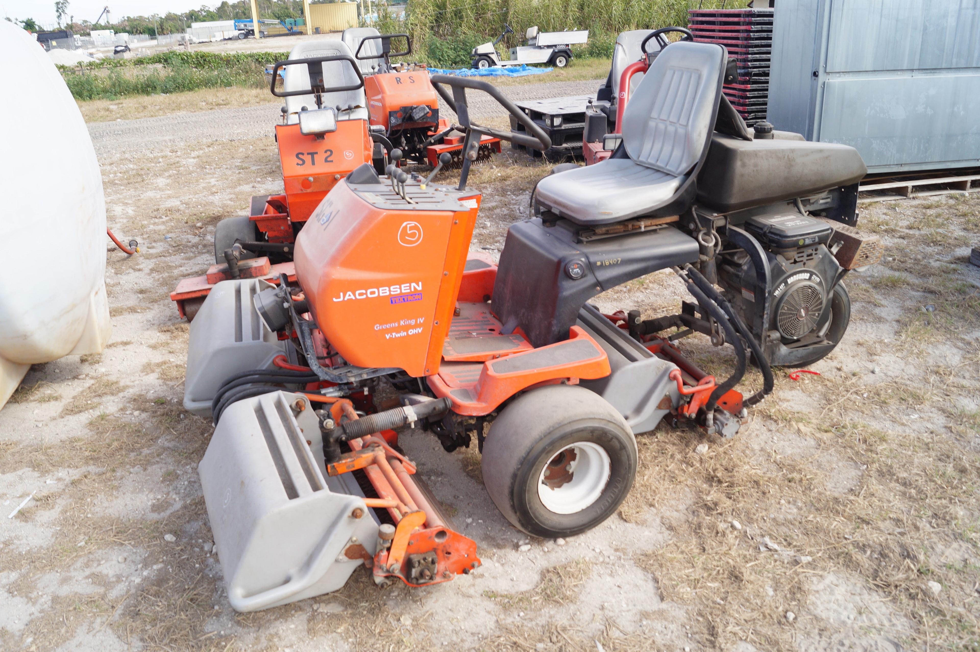 Jacobsen Greens King IV Utility Aerator Tractor