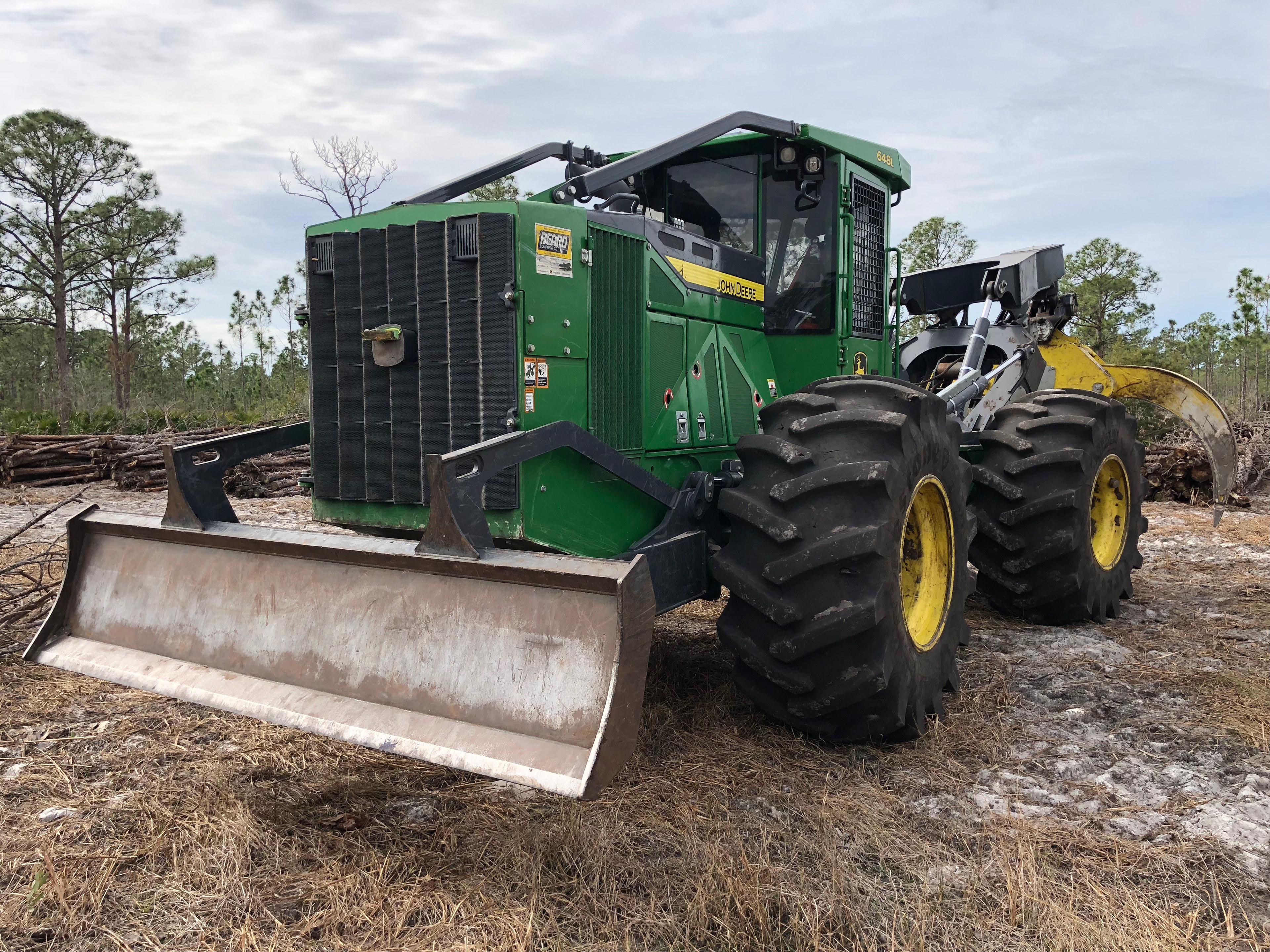 2016 John Deere 648L Articulated Log Skidder