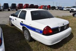 2007 Ford Crown Victoria 4 Door Police Cruiser