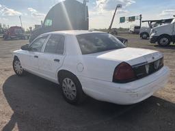 2008 Ford Crown Victoria 4 Door Police Cruiser