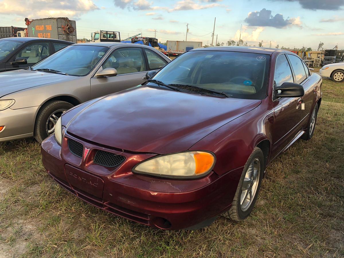 2003 Pontiac Grand Am 4 Door Sedan