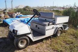 Club Car 48V Roller Utility Dump Cart