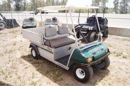 Club Car Carryall Turf 2 Gas Utility Dump Cart