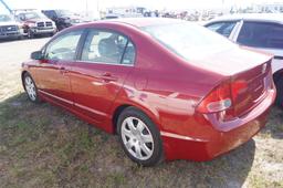 2007 Honda Civic 4 Door Sedan