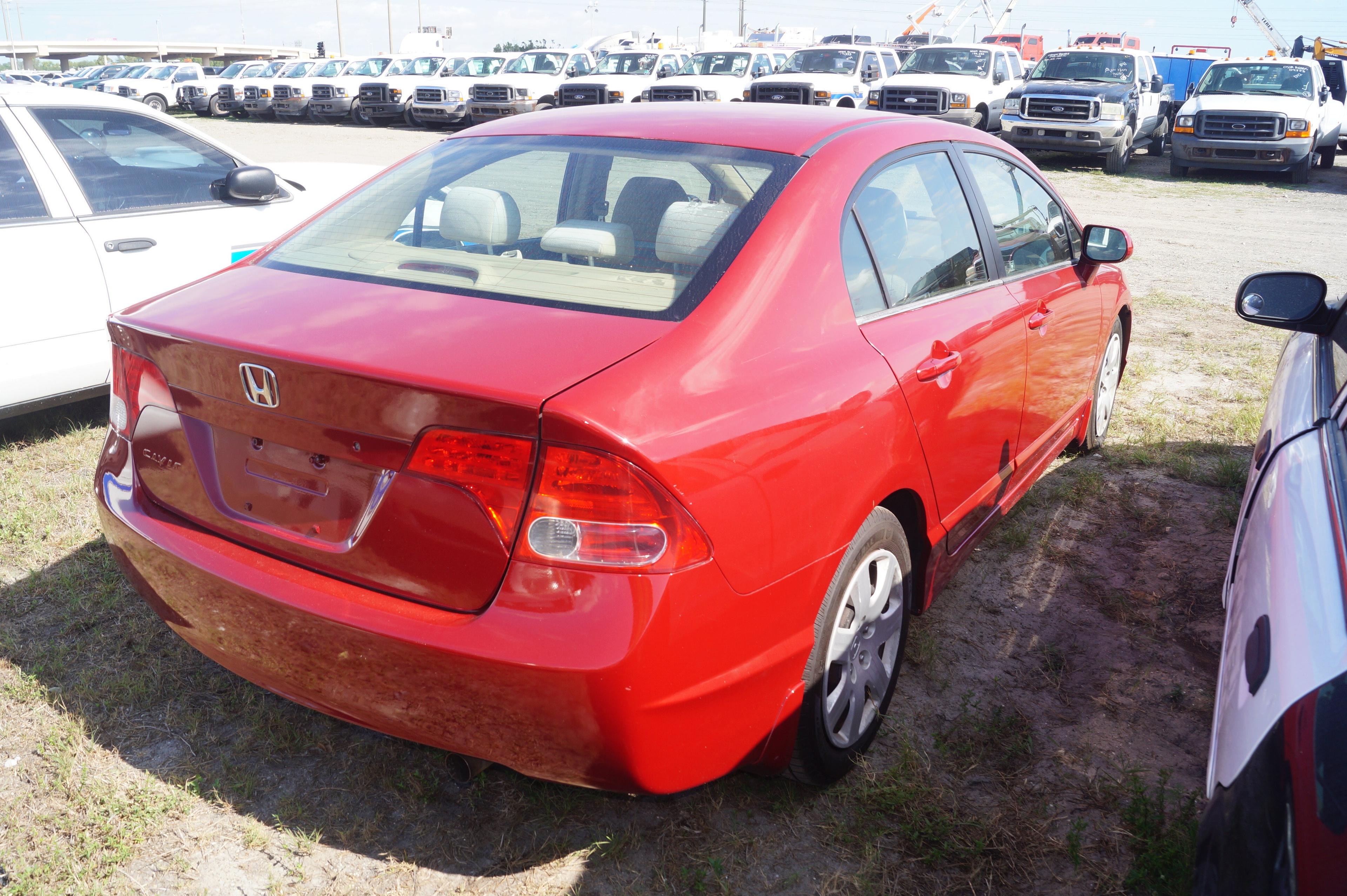 2007 Honda Civic 4 Door Sedan