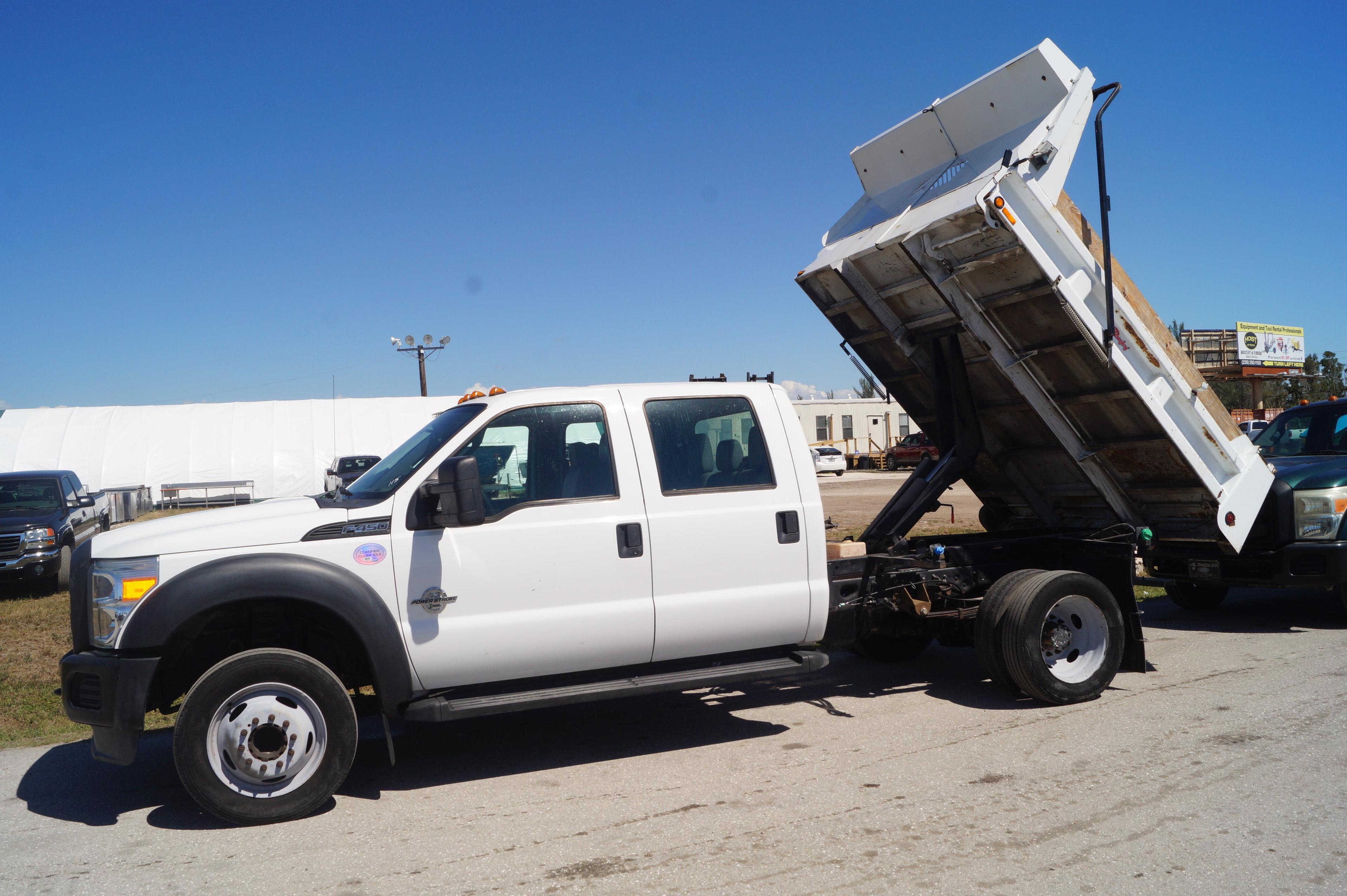 2012 Ford F-450 XL Super Duty Crew Cab Dump Truck