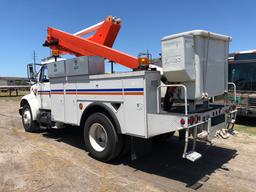 2001 International 4700 40ft OverCenter Bucket Truck