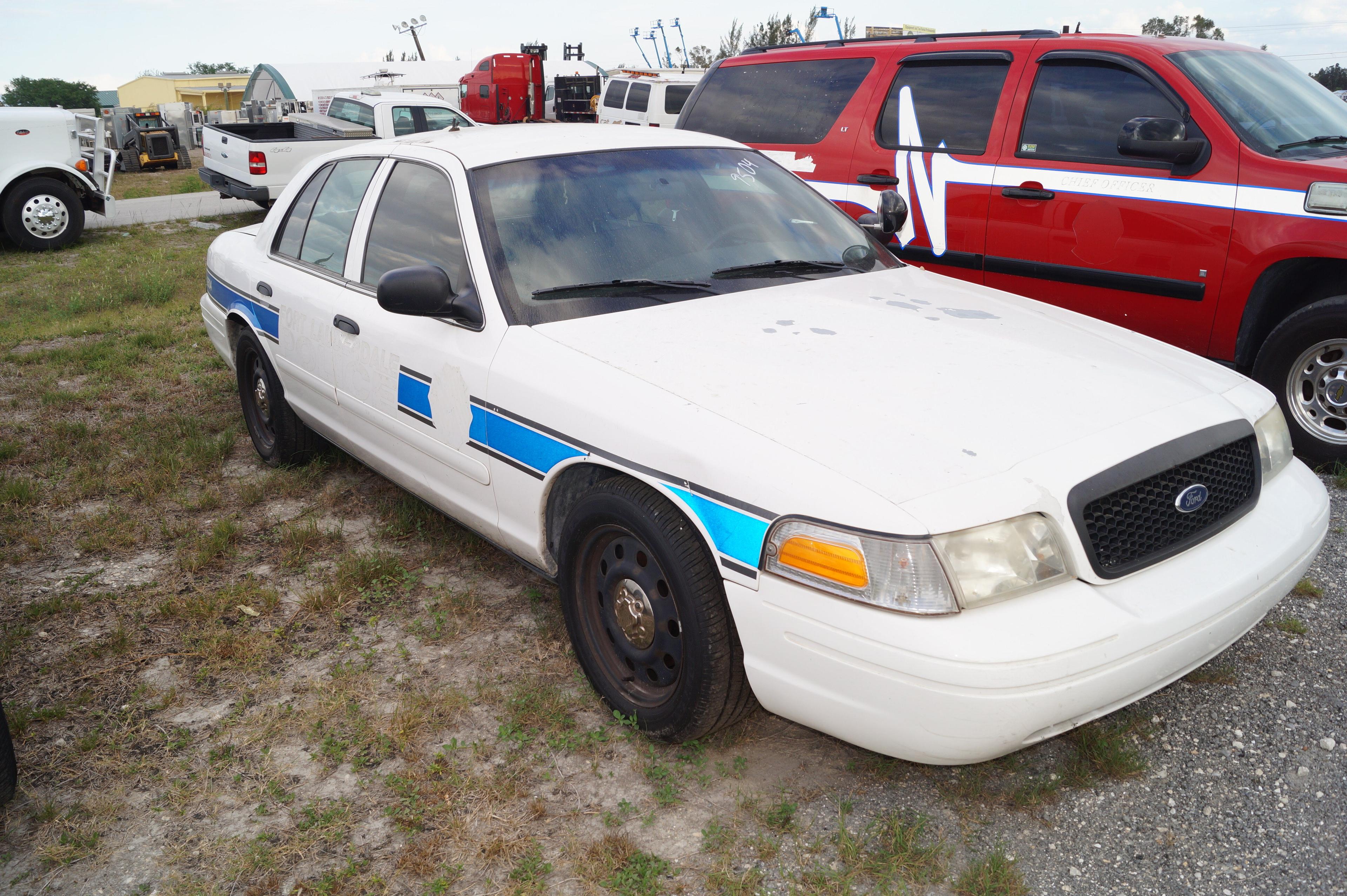 2008 Ford Crown Vic Police Cruiser