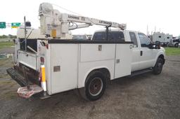 2011 Ford F-350 XL Super Duty  Extended Cab Crane Truck