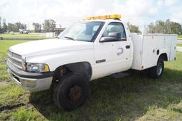 2002 Dodge Ram 3500 Service Truck